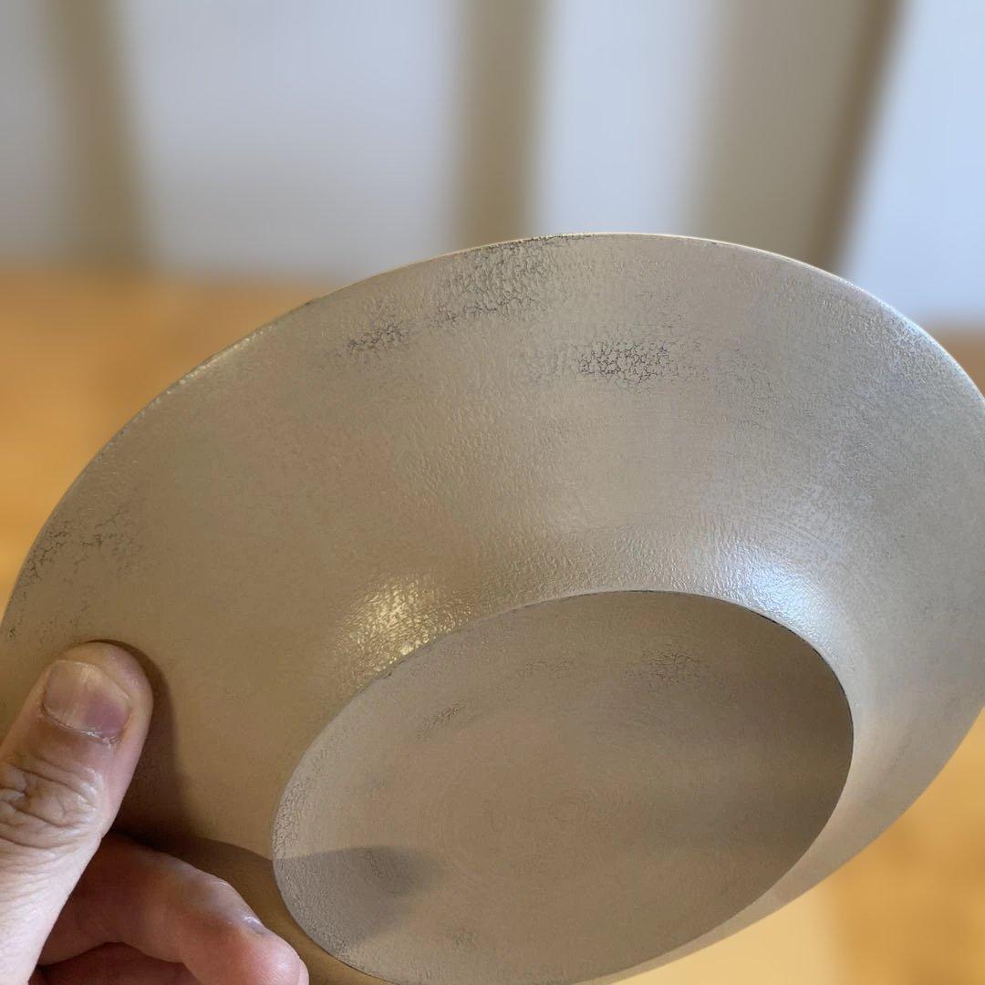 赤木明登　白漆　デザート皿