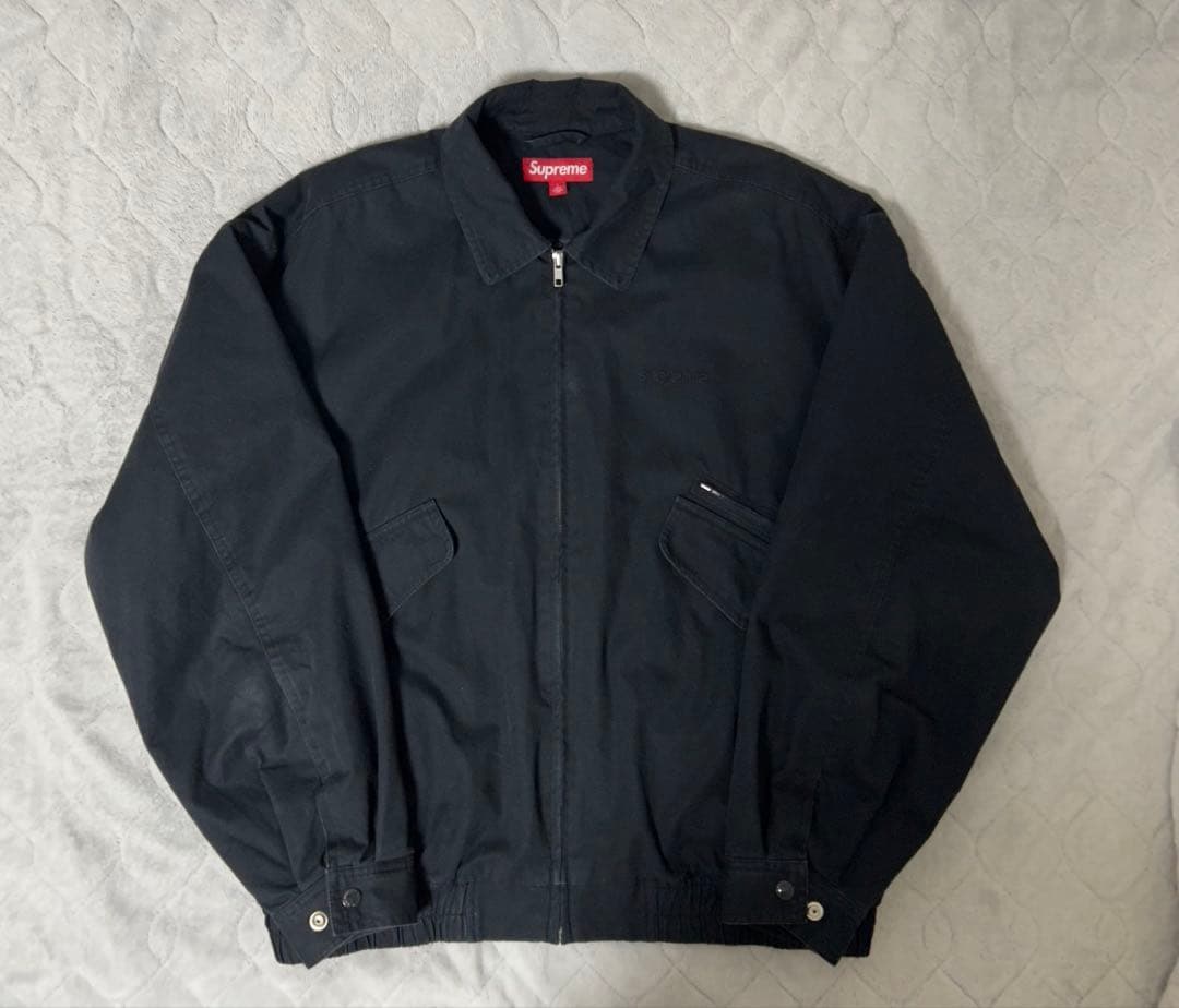 ジャケット・アウター supreme hooded utility jacket black