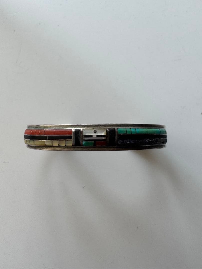 DONDEWA ズニ族ドンデワ アーティスト スターリングシルバー バングル