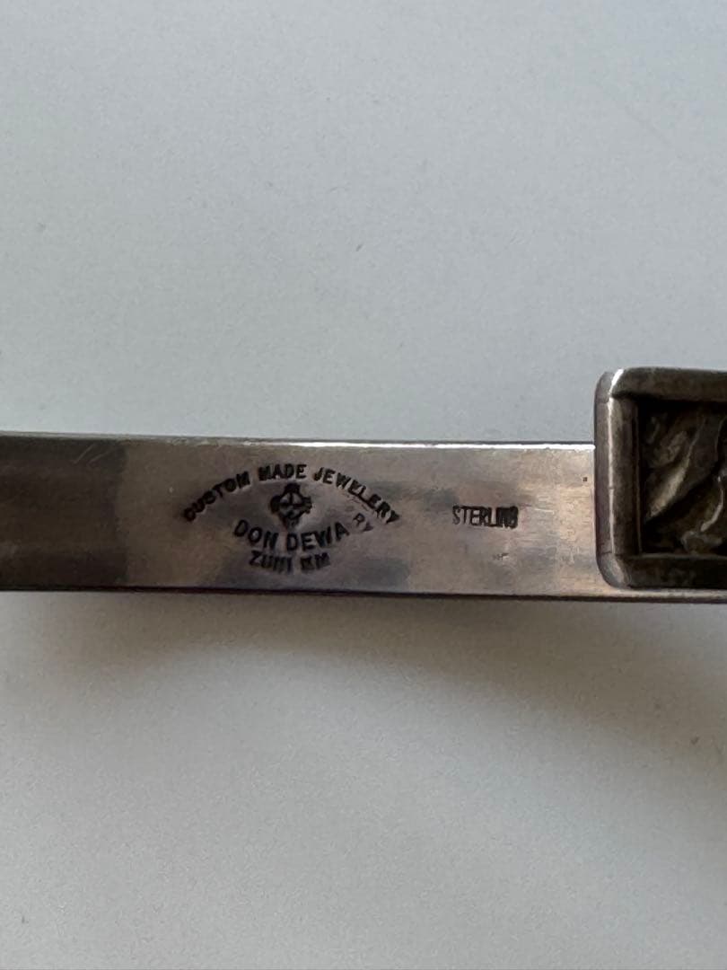 DONDEWA ズニ族ドンデワ アーティスト スターリングシルバー バングル