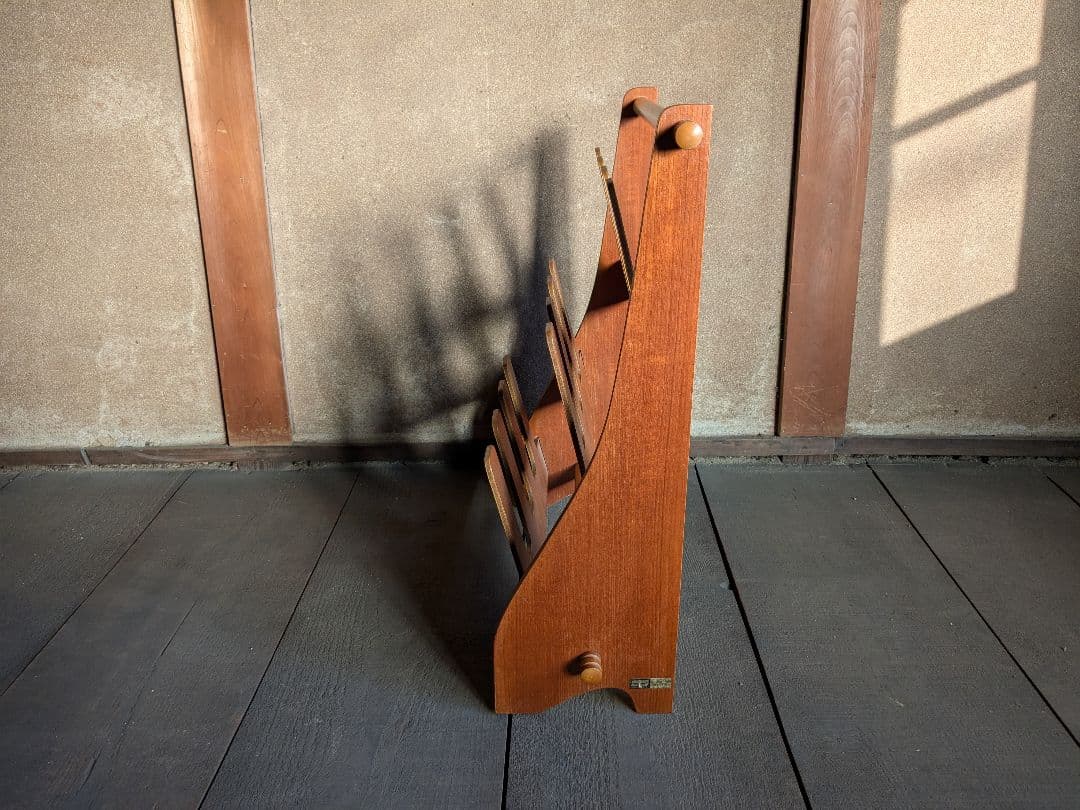 サイトーウッド チーク スリッパラック ヴィンテージ