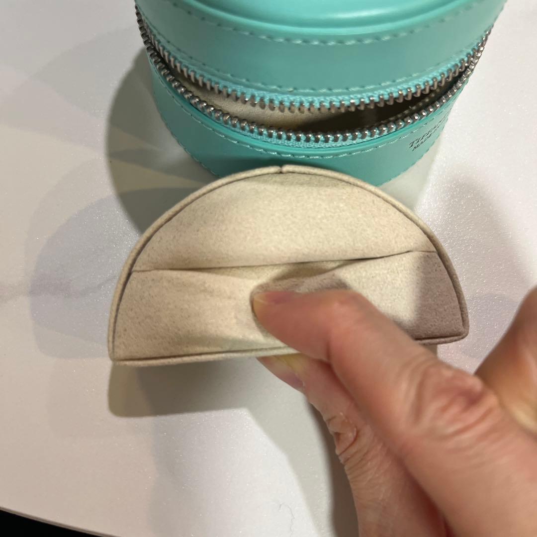 断捨離さんへ⭐︎Tiffany & Co. アクセサリーケース 円形　箱あり