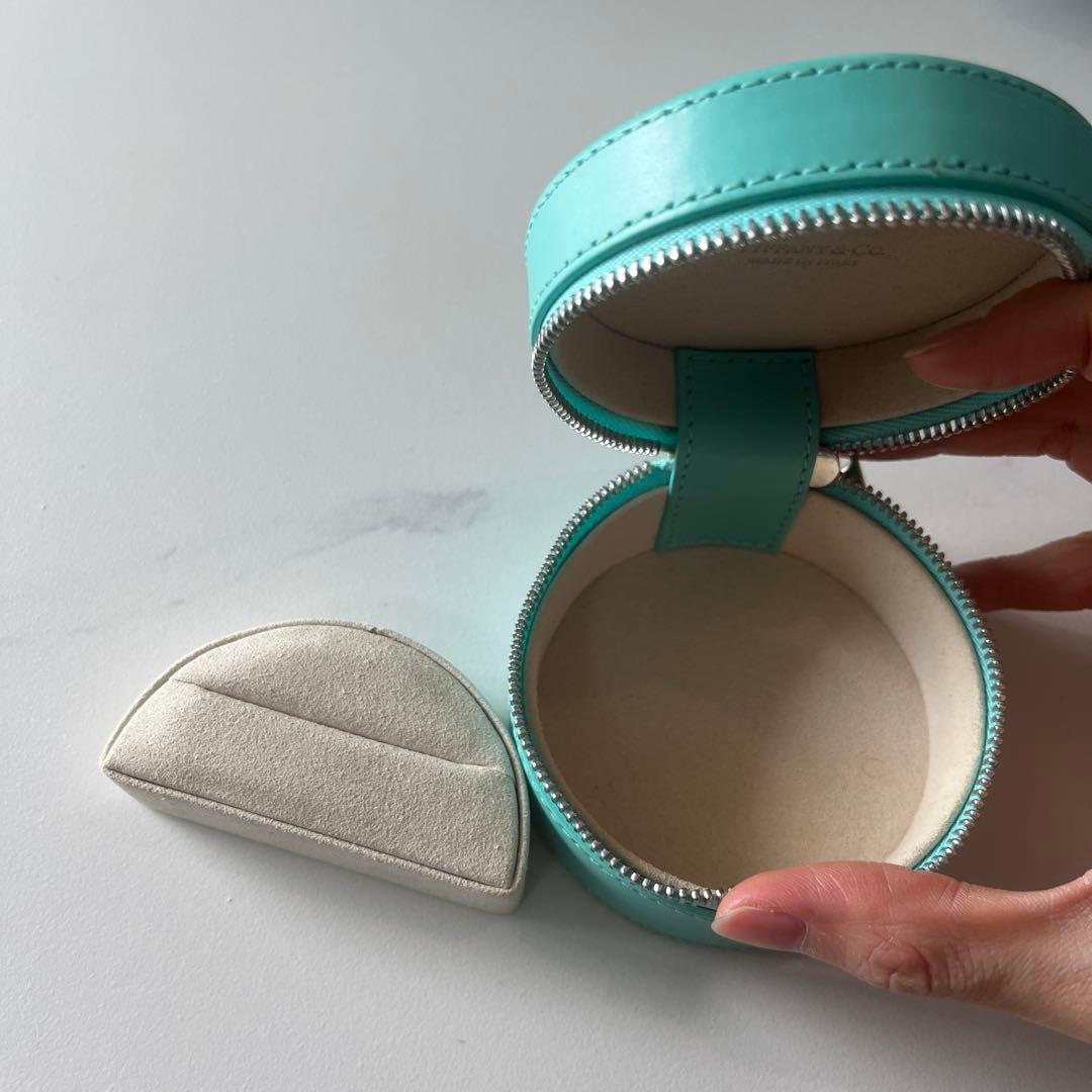 断捨離さんへ⭐︎Tiffany & Co. アクセサリーケース 円形　箱あり