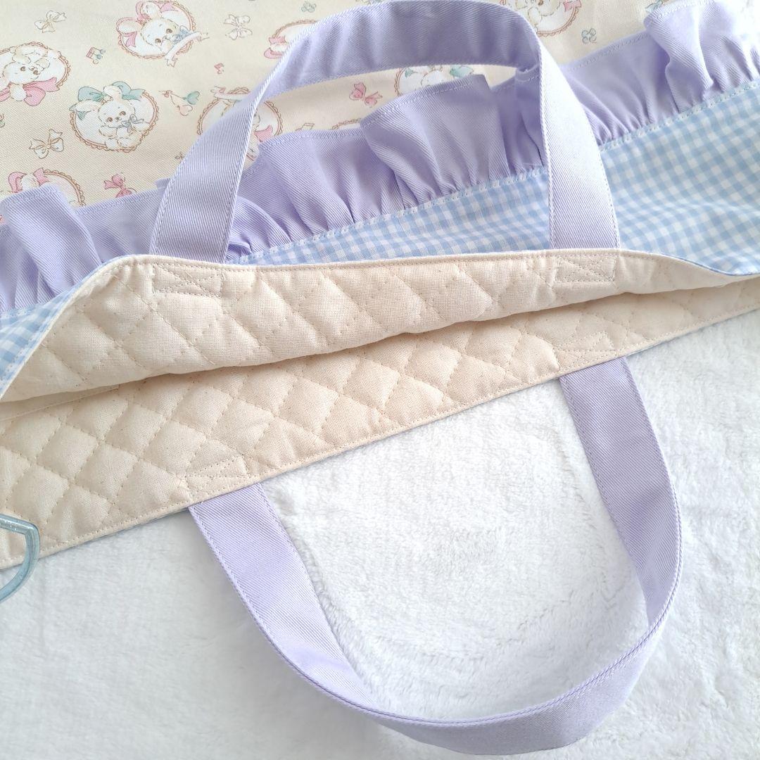 yuko ハンドメイド オーダー レッスンバッグ 上履き袋 入園入学セット