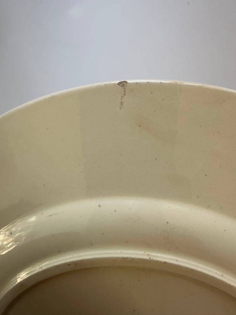 SALINS サラン窯　フランス　アンティーク　プレート　平皿