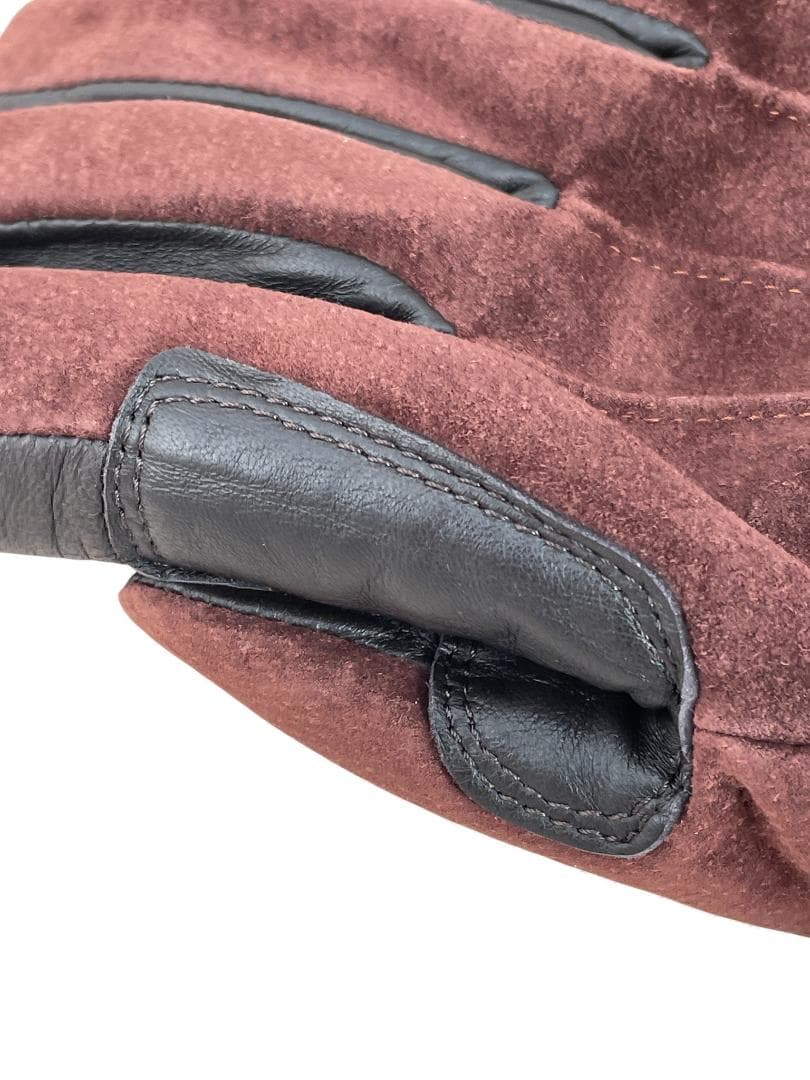 【新品】 IL BISONTE イルビゾンテ 手袋 レザー スマホ対応 ブラウン