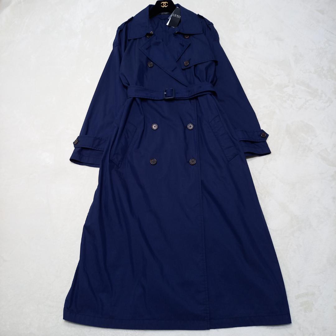 2022年✨未使用タグ付き 5万 ラルフローレン コットントレンチコート 洗える