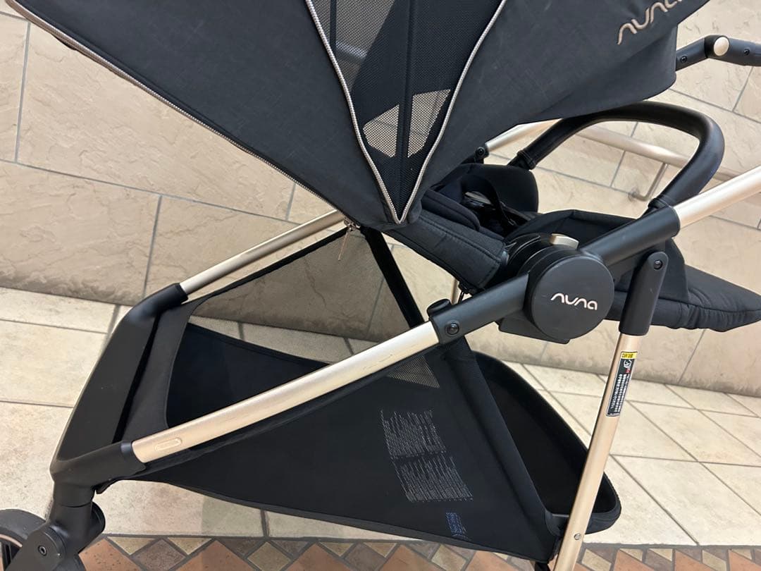【NUNA】 最新モデルIXXA next ベビーカー riveted rose