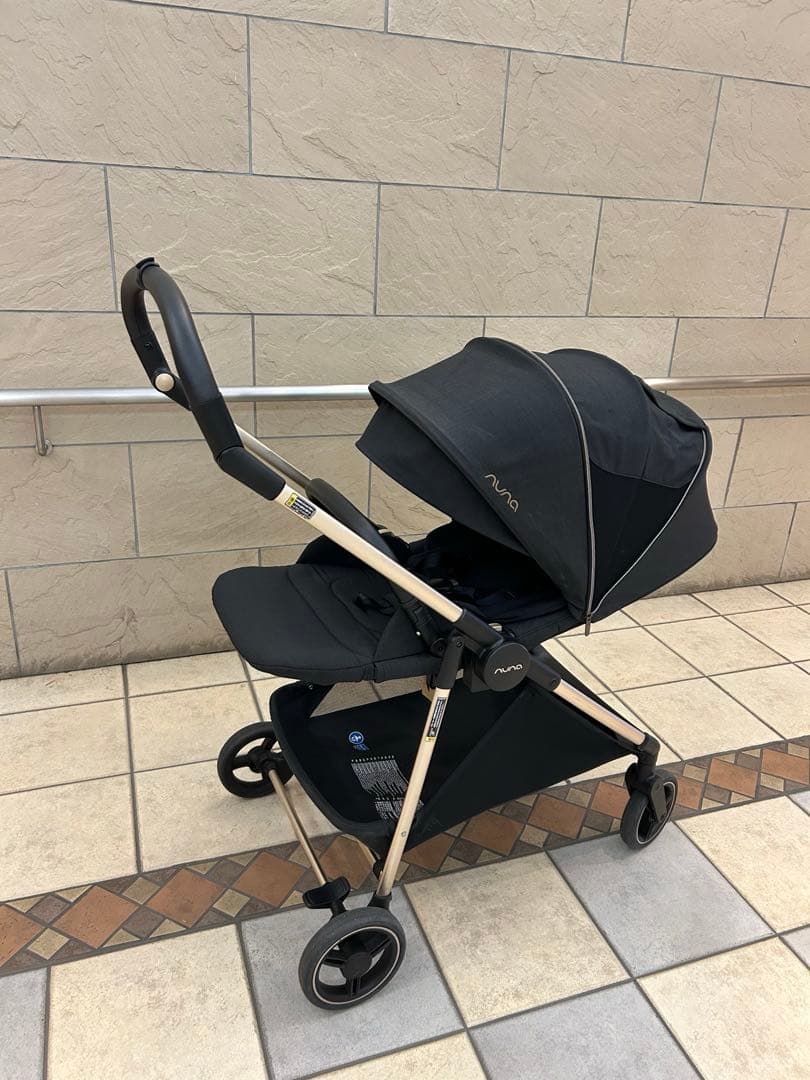 【NUNA】 最新モデルIXXA next ベビーカー riveted rose