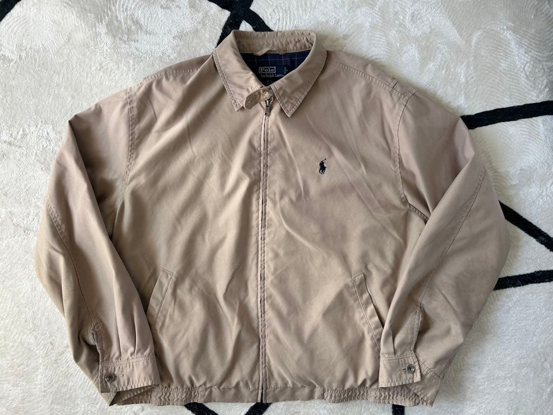 90's ポロラルフローレン スイングトップ L