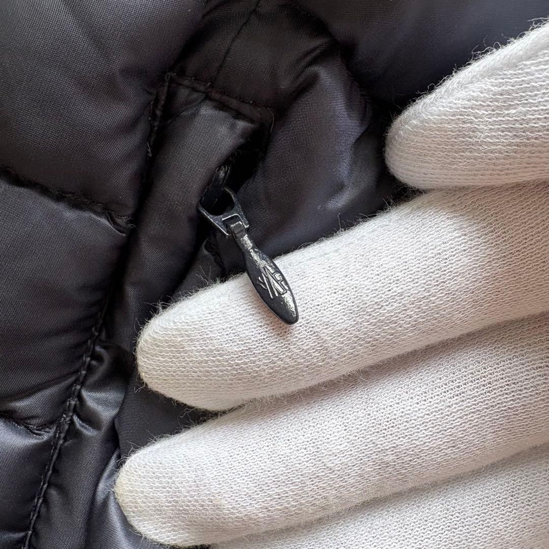 極美品*モンクレール ライトダウンジャケット ロング ジレ ベスト フード