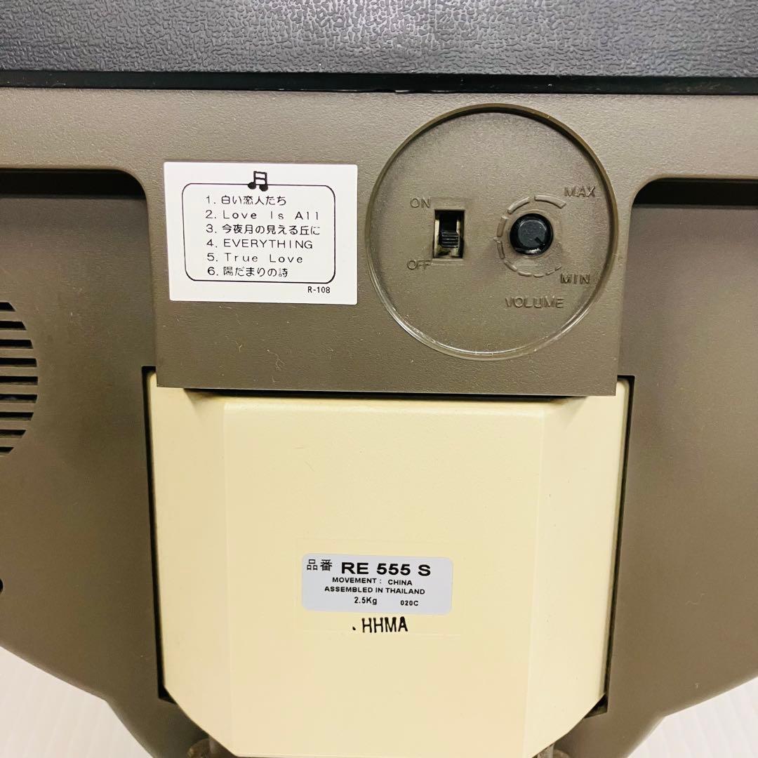 1RR1 SEIKO 電波時計 ウェーブシンフォニー RE555S からくり時計