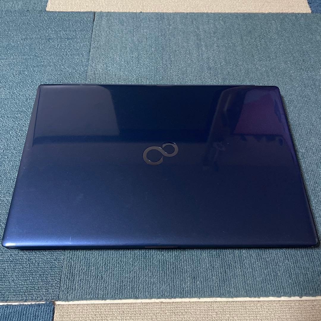 富士通　FMVA480HLノートパソコンメタリックブルー