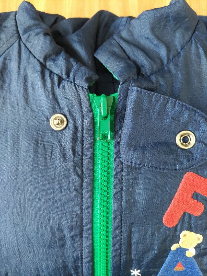 familiar ネイビー ジャンプスーツ 90cm