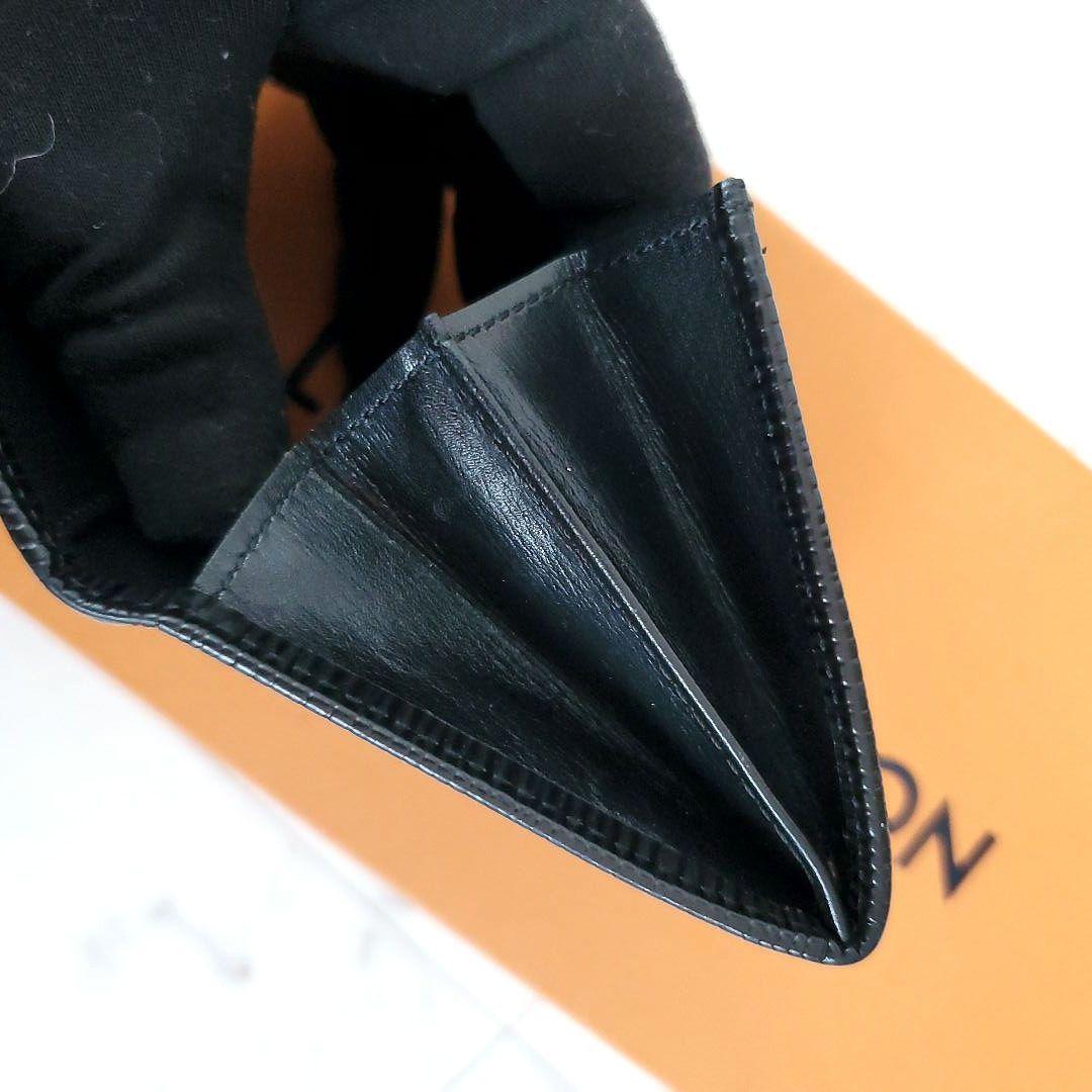 良品 ルイヴィトン ケース 小銭入れ カードケース 黒 エピ サーンプル