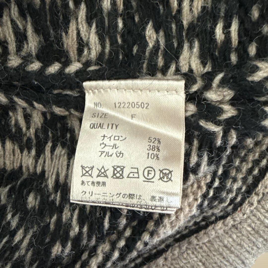 TODAYFUL ノルディック柄　ニットセーター