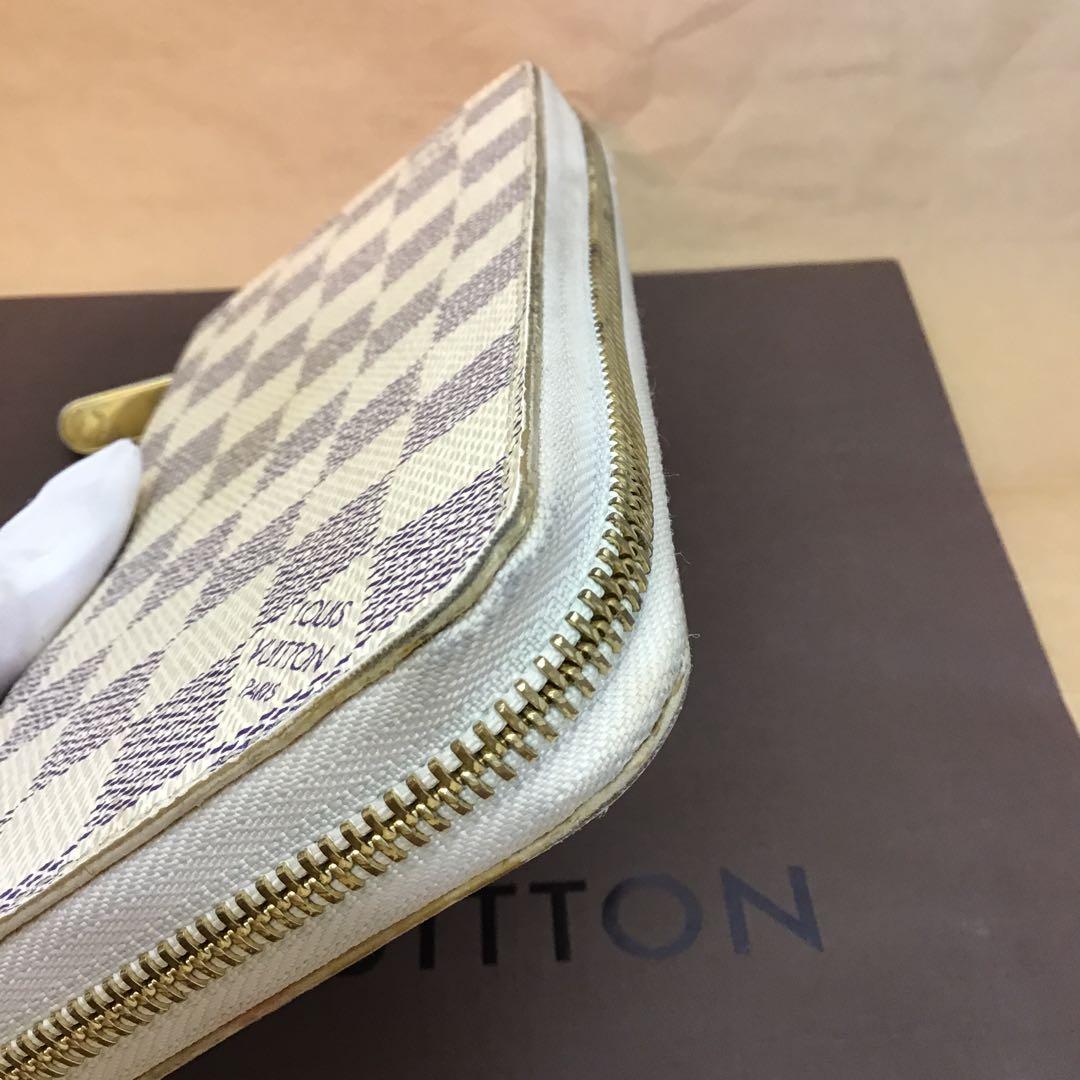 ❣️ルイヴィトン❣️ダミエアズール　ラウンドファスナー長財布N41660カード12枚