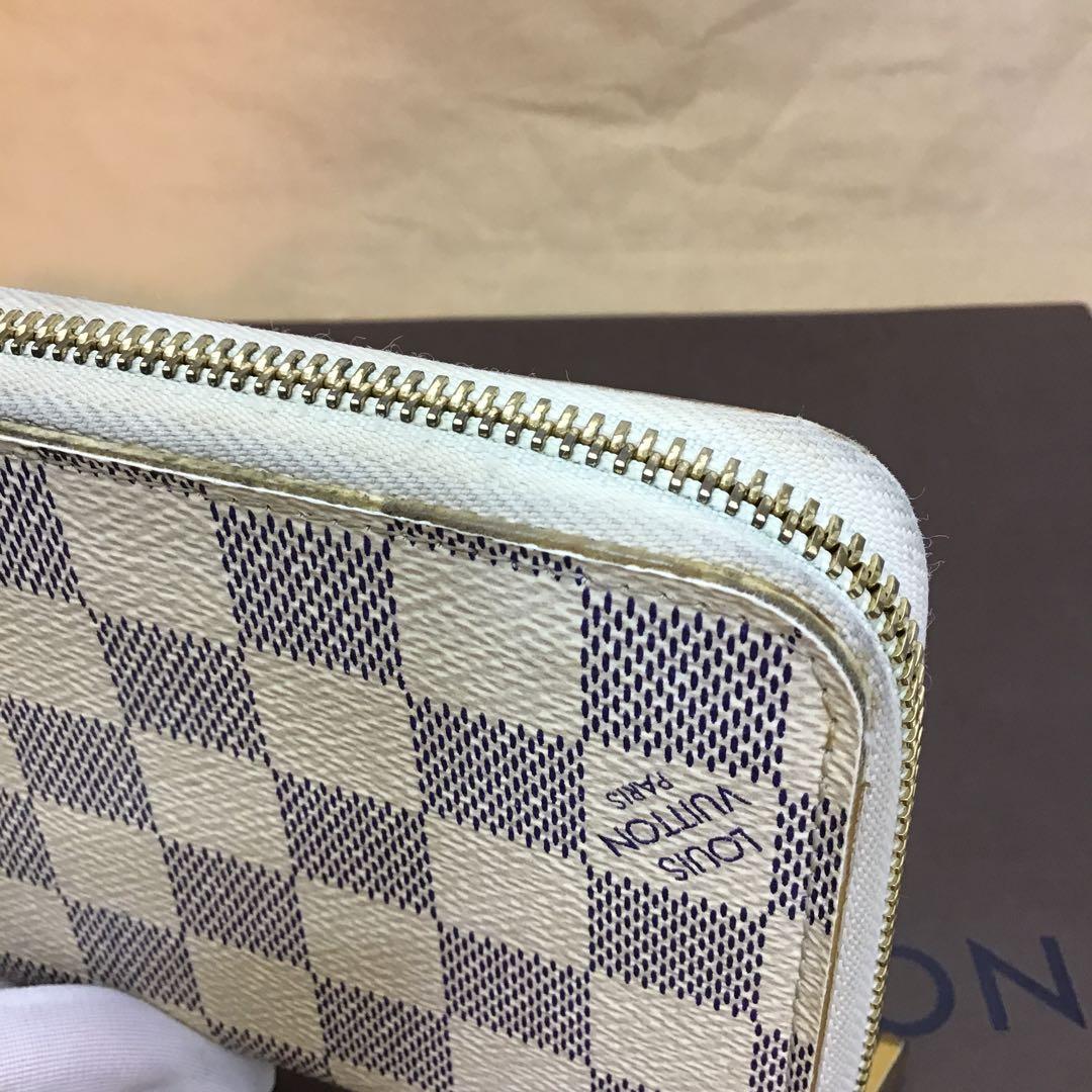 ❣️ルイヴィトン❣️ダミエアズール　ラウンドファスナー長財布N41660カード12枚