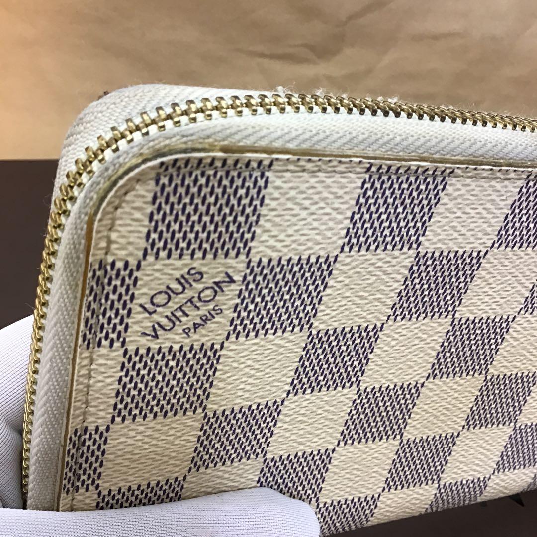 ❣️ルイヴィトン❣️ダミエアズール　ラウンドファスナー長財布N41660カード12枚