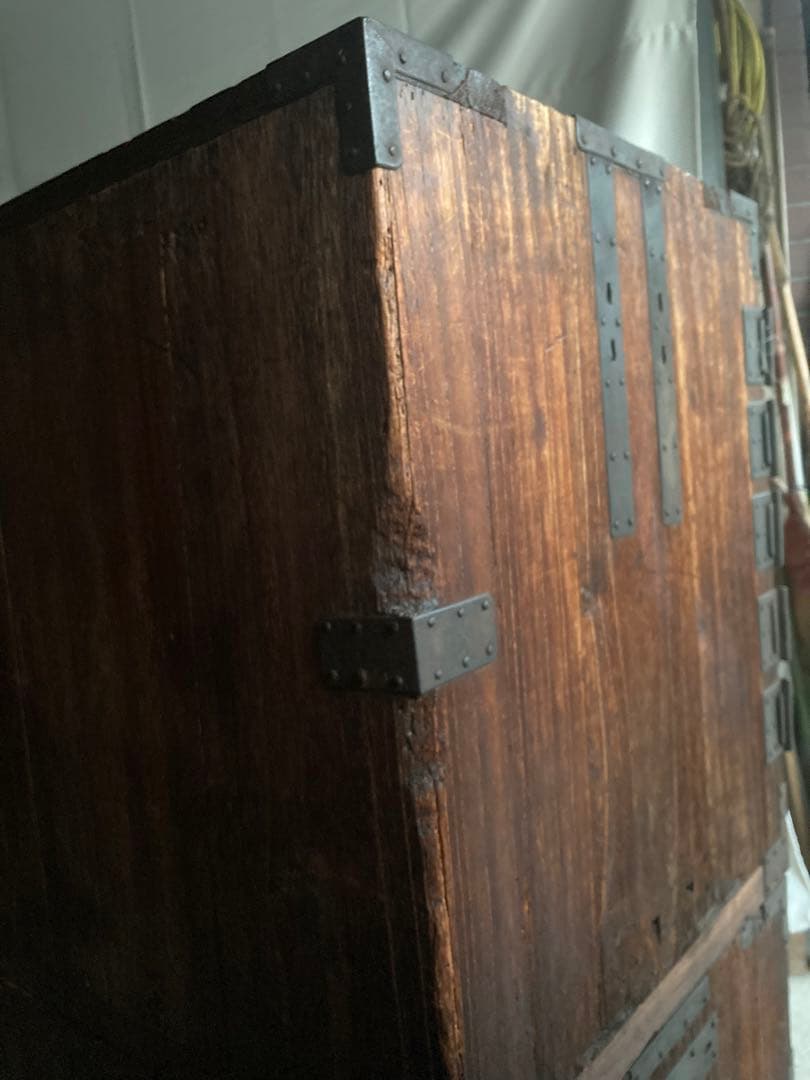 K*i様 古道具　帳場箪笥　民藝