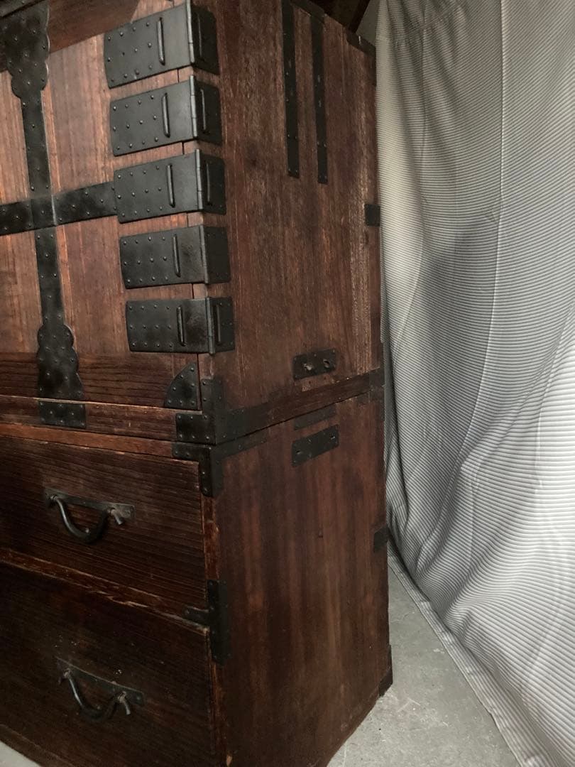 K*i様 古道具　帳場箪笥　民藝