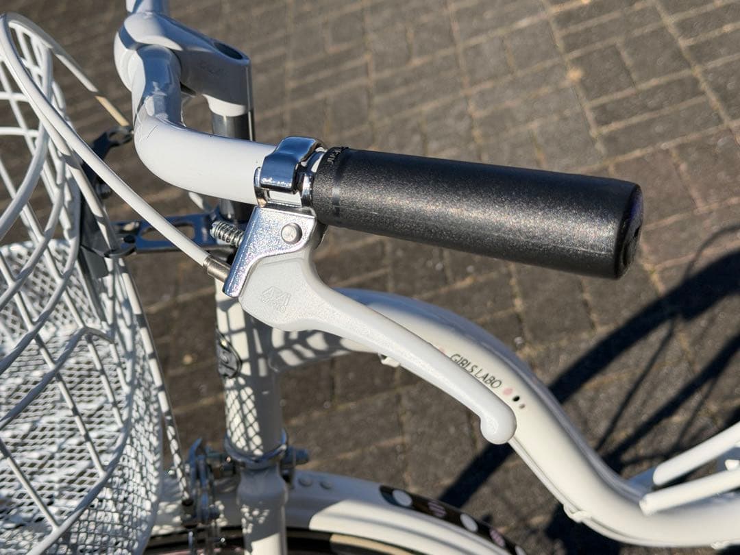 サイクルベースあさひ⭐︎ガールズラボ⭐︎ホワイト24インチ自転車