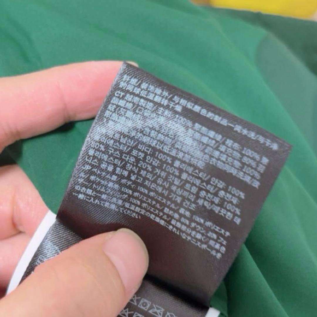 ルルレモン Wunder Puff Cropped ベスト サイズ4 グリーン