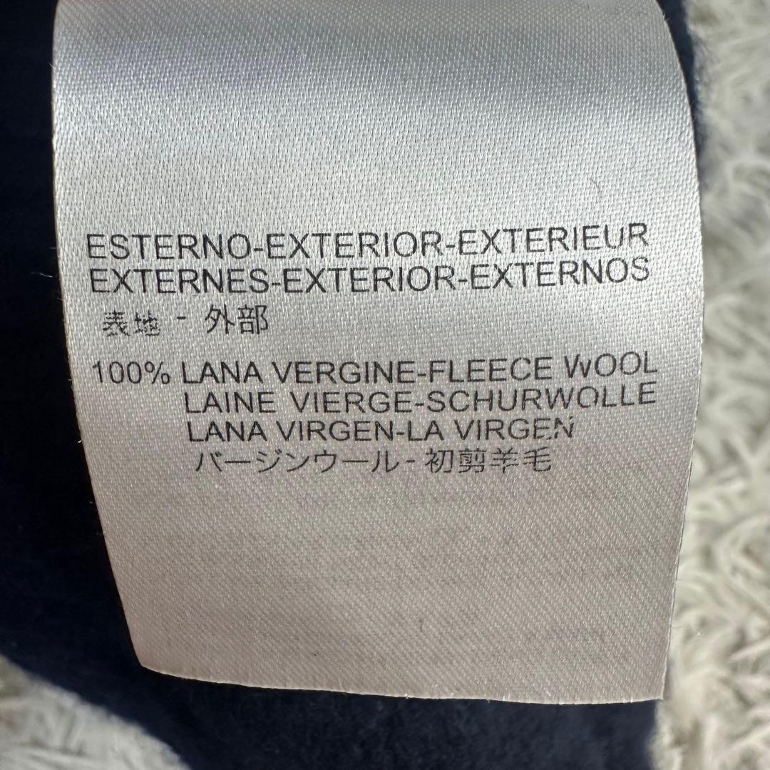 柴犬 様用正規品 MONCLER ネイビー ニット帽 ケーブル編み 大人もOK