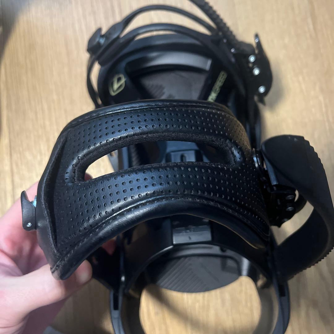 LINKGREED スノーボードビンディング Sサイズ ブラック