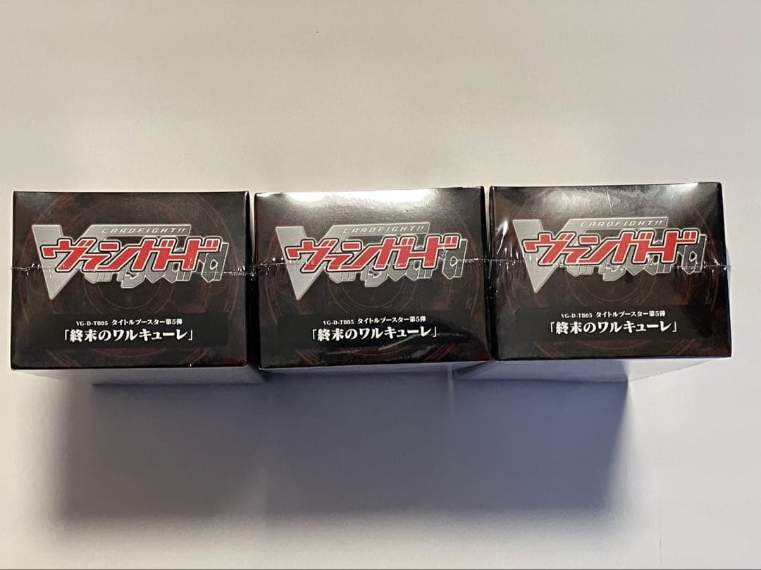 ヴァンガード　終末のワルキューレ　3box シュリンク付き　未開封