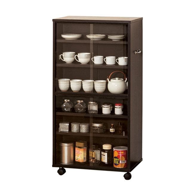 《新品・送料無料》ＣＤビデオ収納　ワイド型 (シルバー/ブラック) (ブラウン)