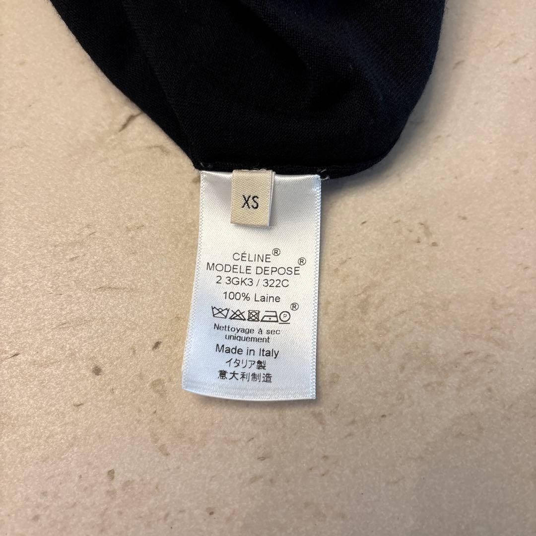 CELINE(セリーヌ) ニット　BLACK XSサイズ