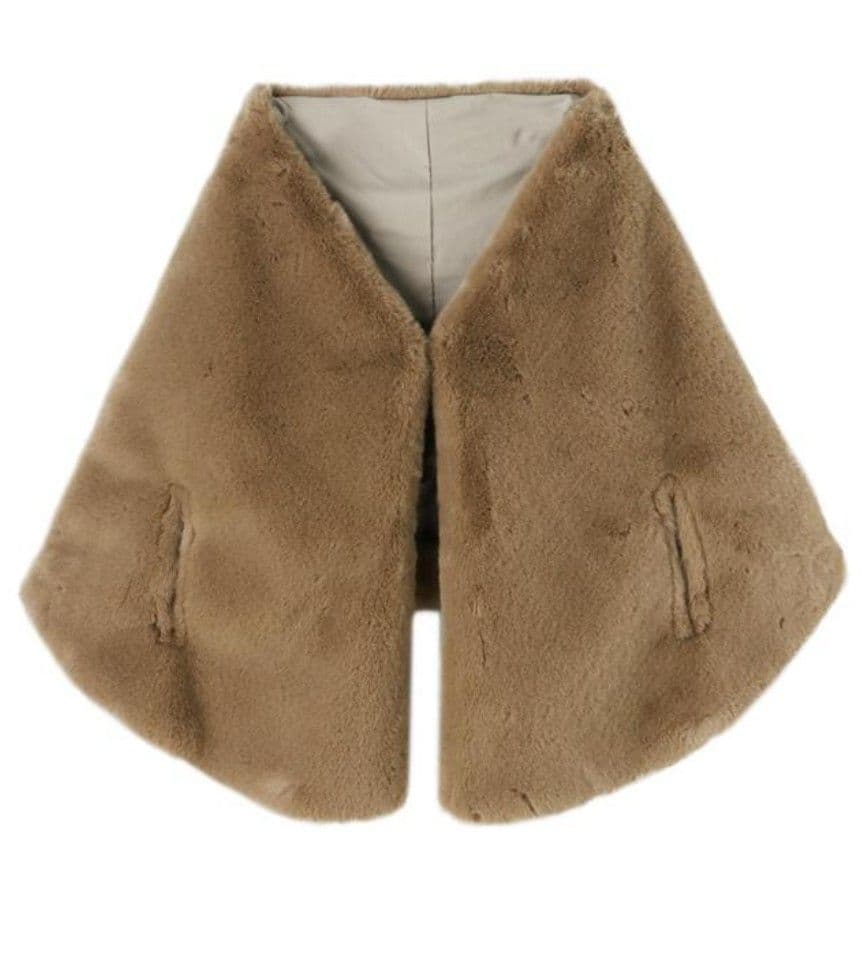 【新品・タグ付き】JENNE リッチボリュームファーケープ