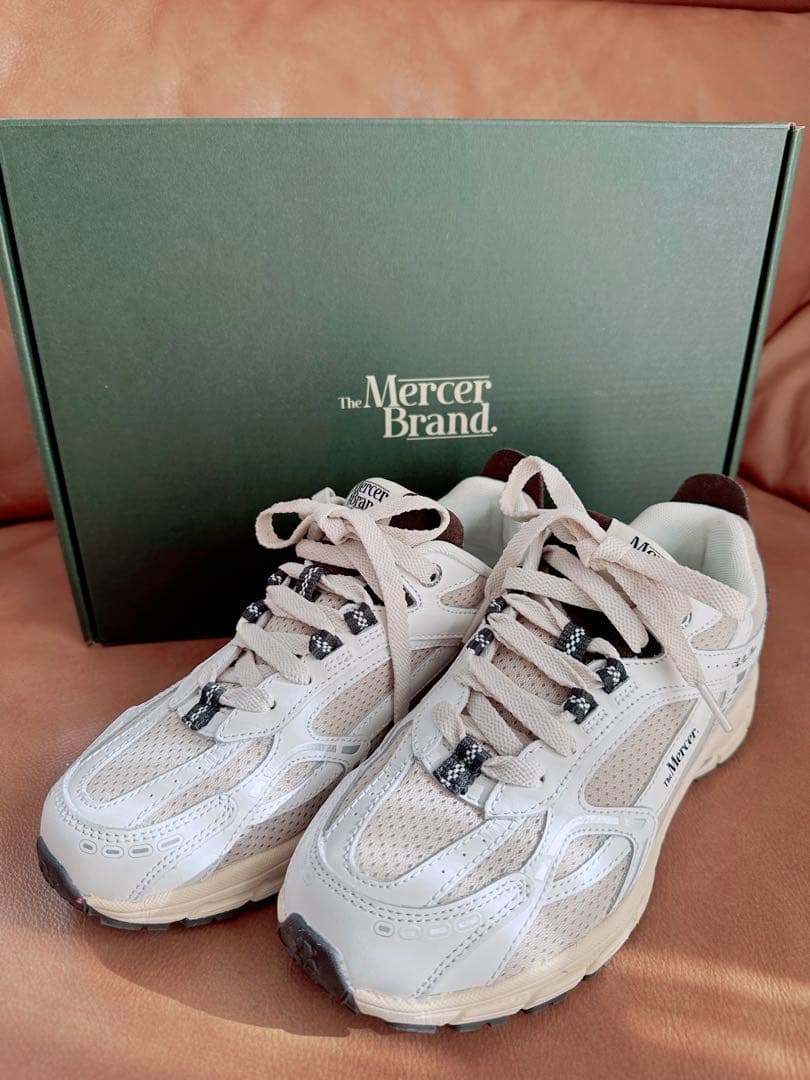 The Mercer Brand ホワイト スニーカー （37）23.5美品