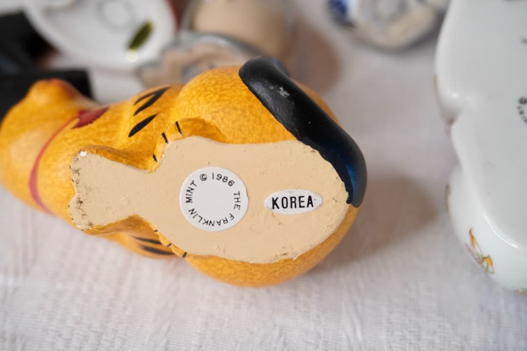 Franklin Mint Curio Cabinet Cats 9体セット