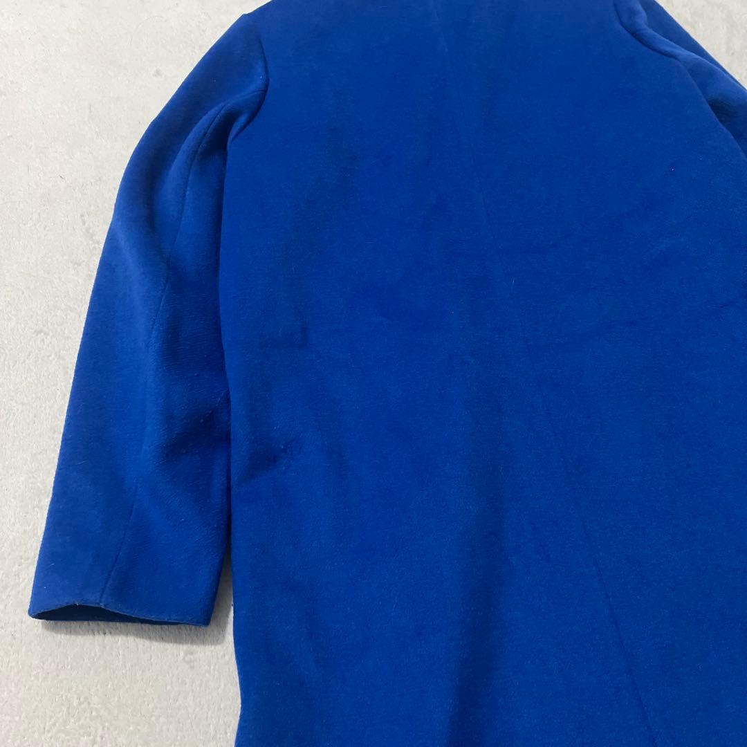 【アーバンリサーチ】（F）ロングコート アウター ウール混合 ファスナー 上品