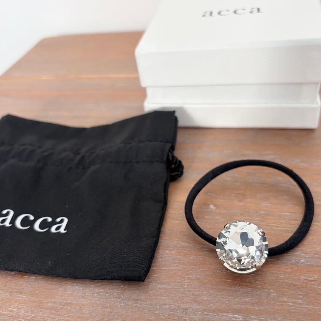 【試着のみ】acca ヘアゴム・ポニー クリスタル ストーン【超レア❤︎】