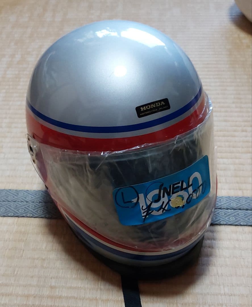 ショウエイ HONDA 純正 ヘルメット HONDAオプション シルバー 当時
