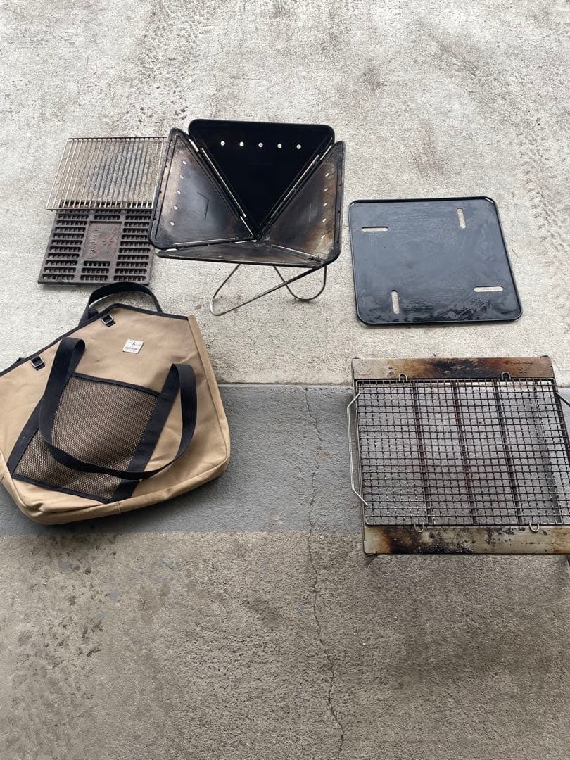 スノーピーク  peak 焚き火BBQセット ユニフレーム　ロストル