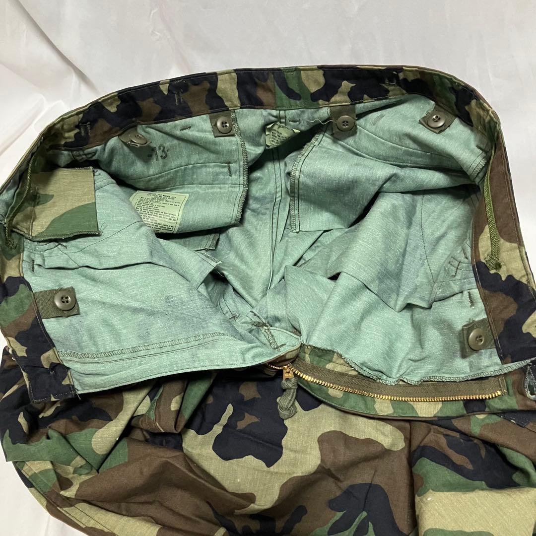 米軍 80's デッドストック M-65 カーゴパンツ ウッドランド迷彩　実物