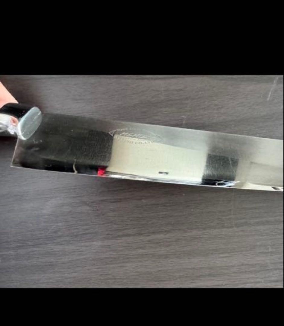 子の日 牛刀 洋包丁 300mm NENOX ホワイトマーブル柄ハンドル