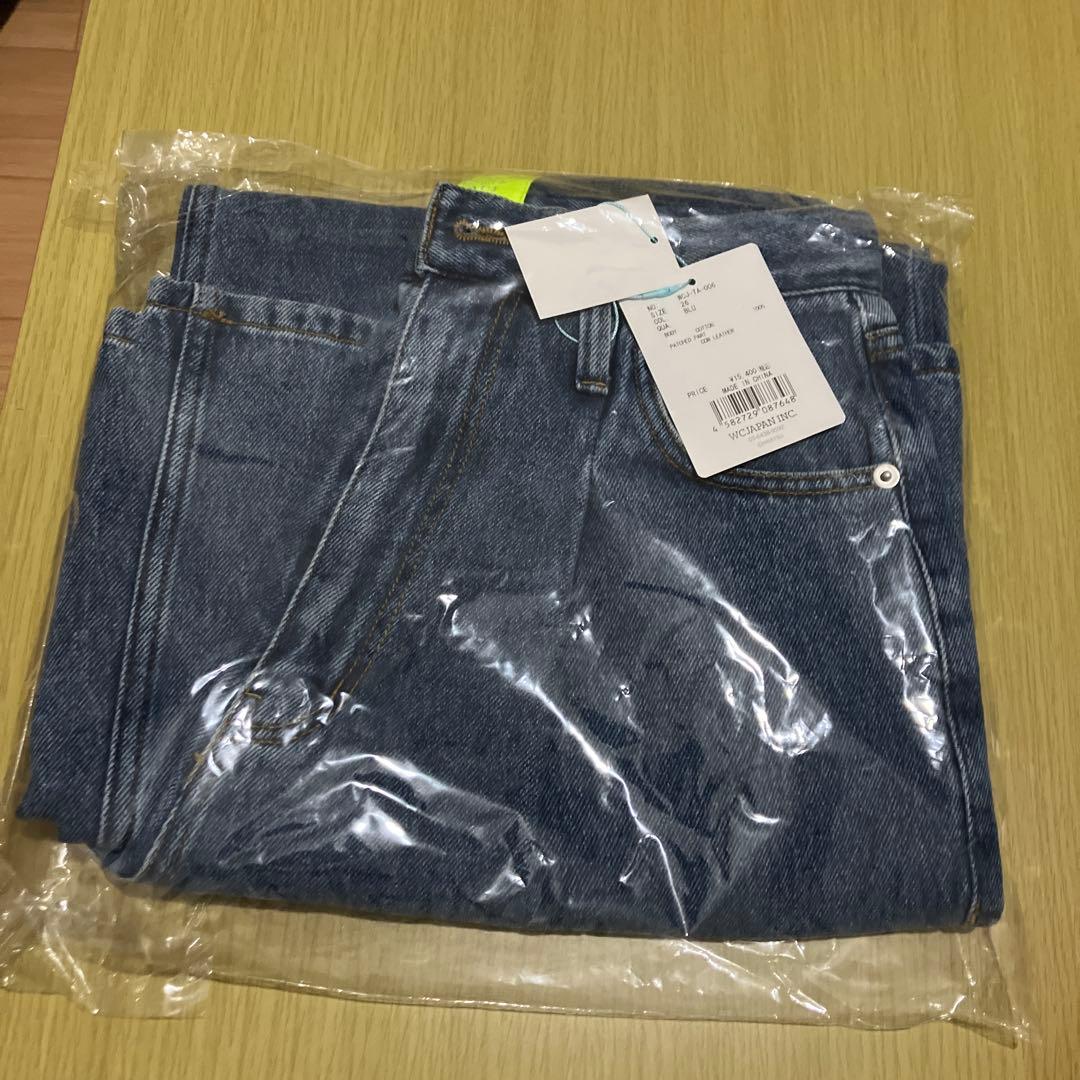 wcj ソフトデニムパンツ　サイズ26 ブルー　若槻千夏