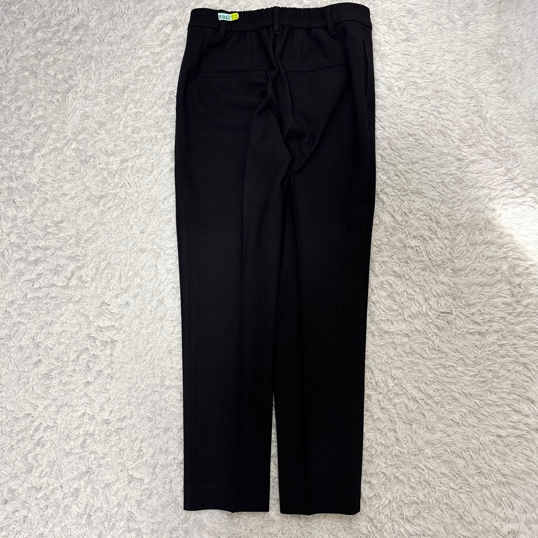 PLST プラステ ウォームリザーブ カラーレスジャケット スティックパンツ 黒