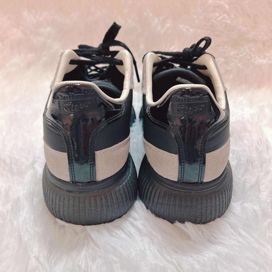 オニツカタイガー デレシティ グレー ブラック 26.5cm