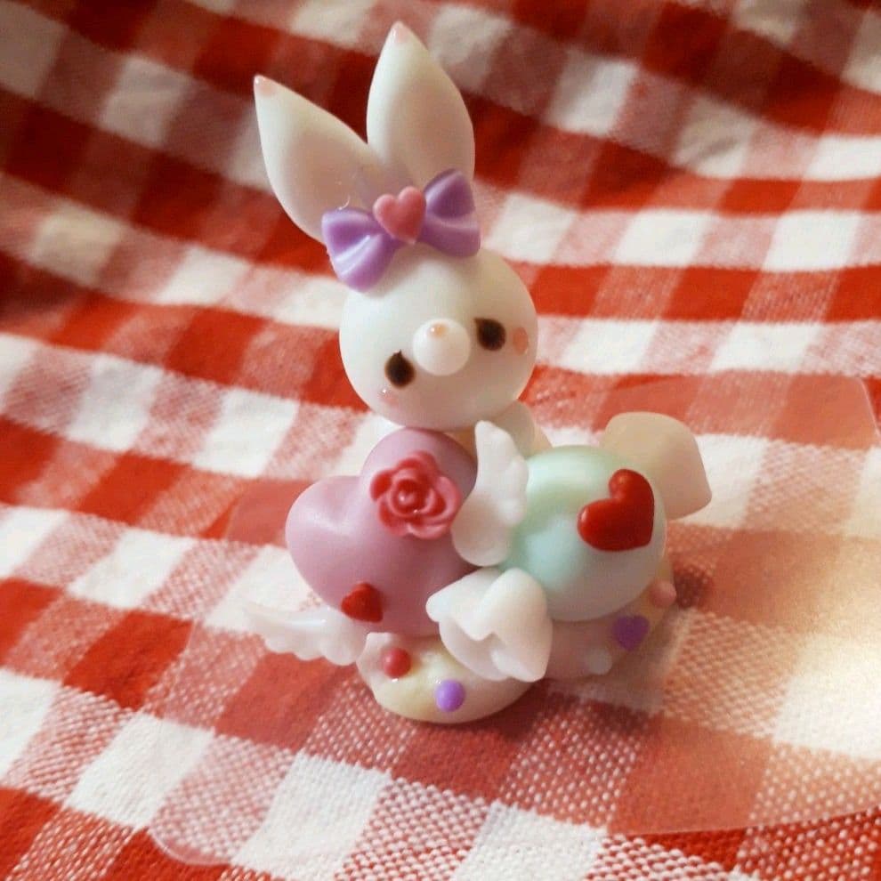 ハート&キャンディ♡白うさぎちゃん