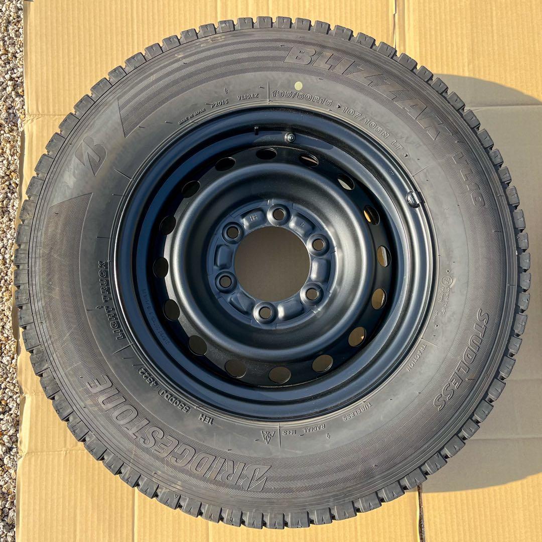 ブリザック VL10 4本セット 195/80R15 ハイエース BLIZZAK