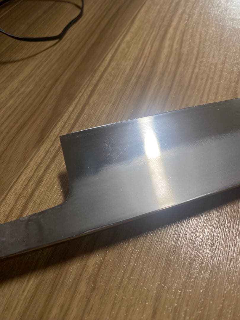 Hide　玄海正国　出刃包丁　地肌　刃渡り24cm