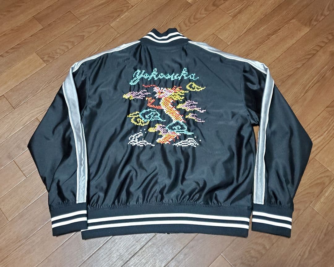 超美中古 PUMA スカジャン XL