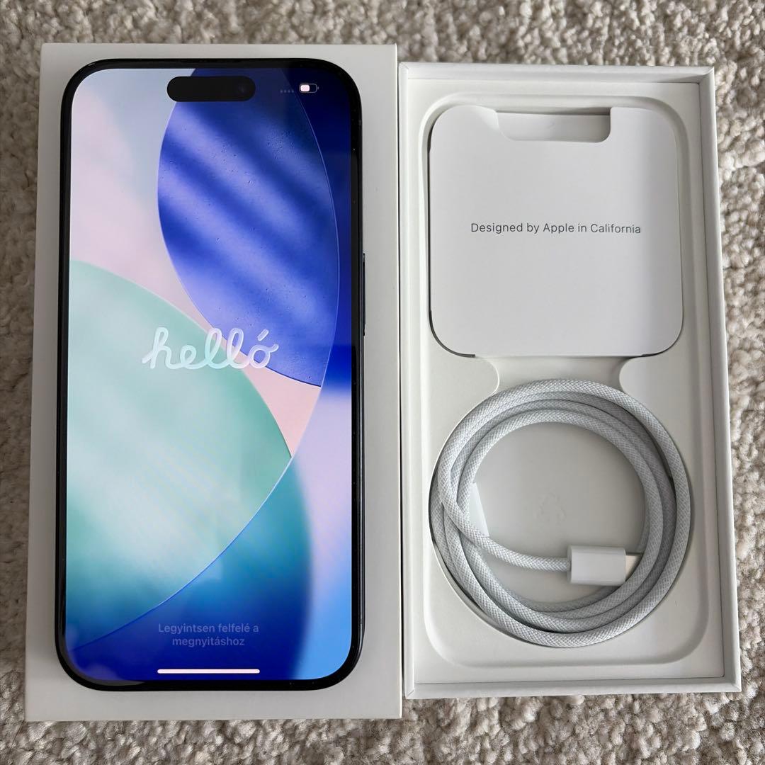 iPhone 15 Pro 128GB＜ブルーチタニウム＞