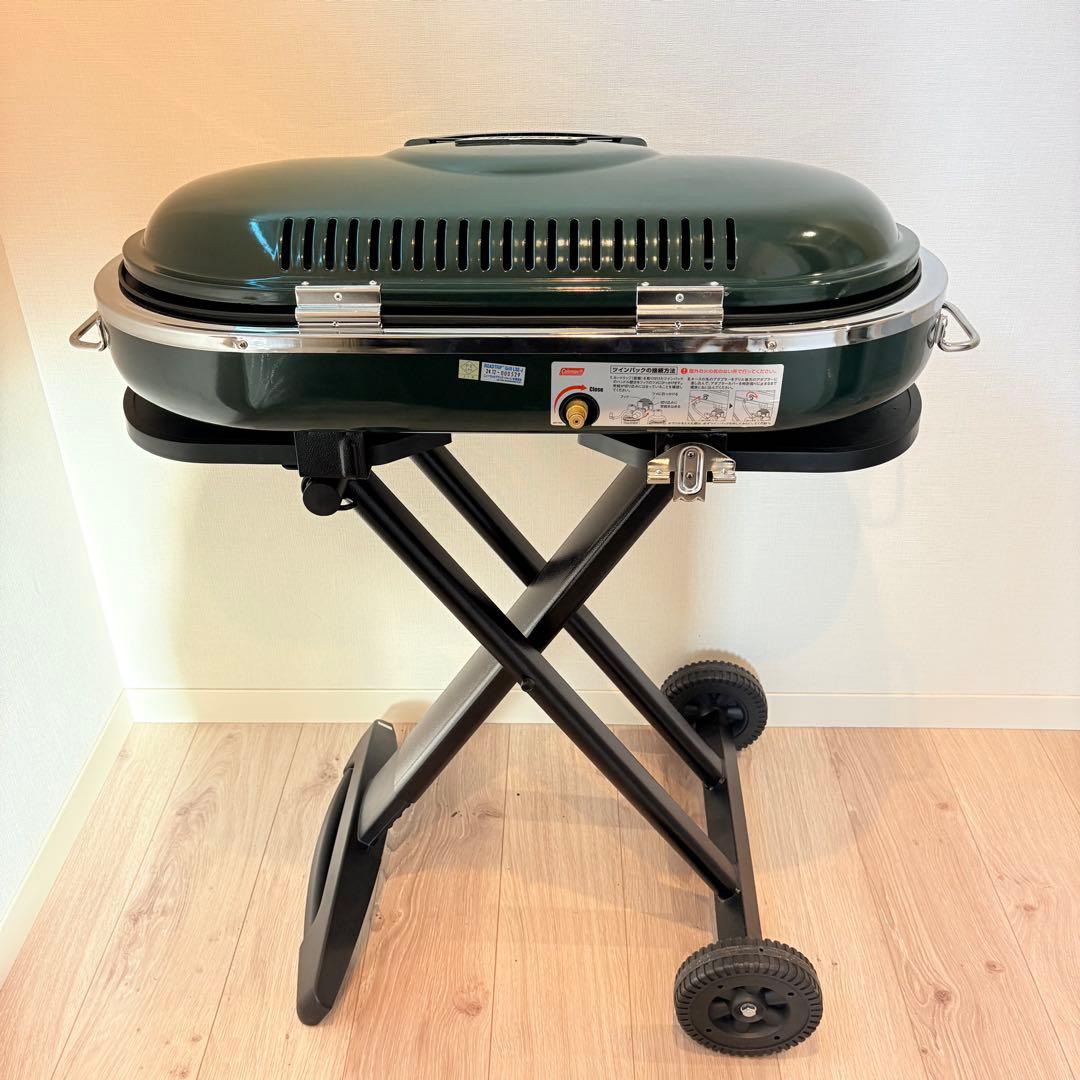 【限定カラー】Coleman ロードトリップグリル LXE-J グリーン　BBQ